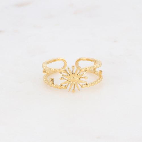 Sormus, BOHM PARIS|Bague Taiyo dorée