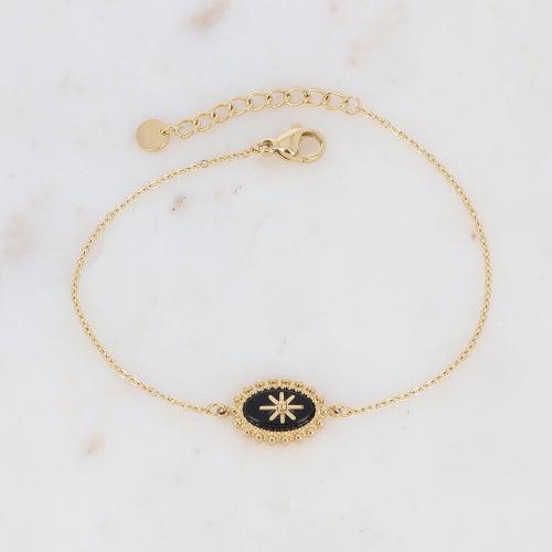 Rannekoru, BOHM PARIS|Bracelet Malina -onyx