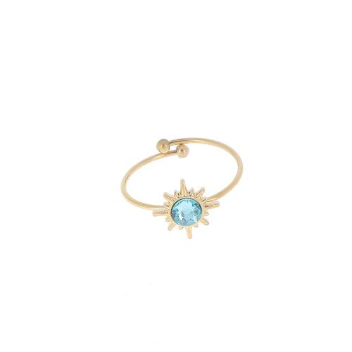 Sormus, BOHM PARIS|Bague Melany -light turqoise