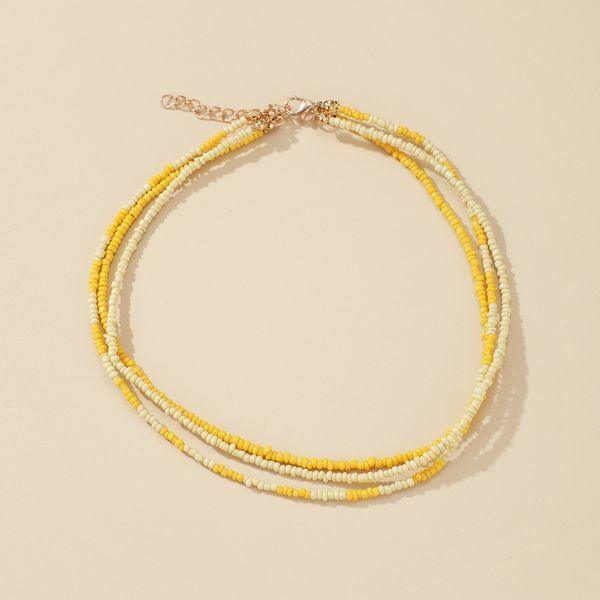 Kaulakoru, FRENCH RIVIERA|Sunshine Necklace -keltainen kaulakoru