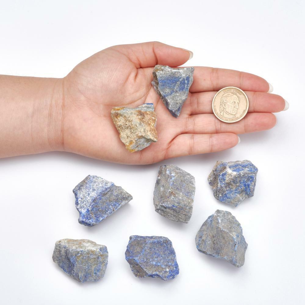 Luonnonkivi, GODDESS COLLECTION|Rouhea raakapala lapis lazulia