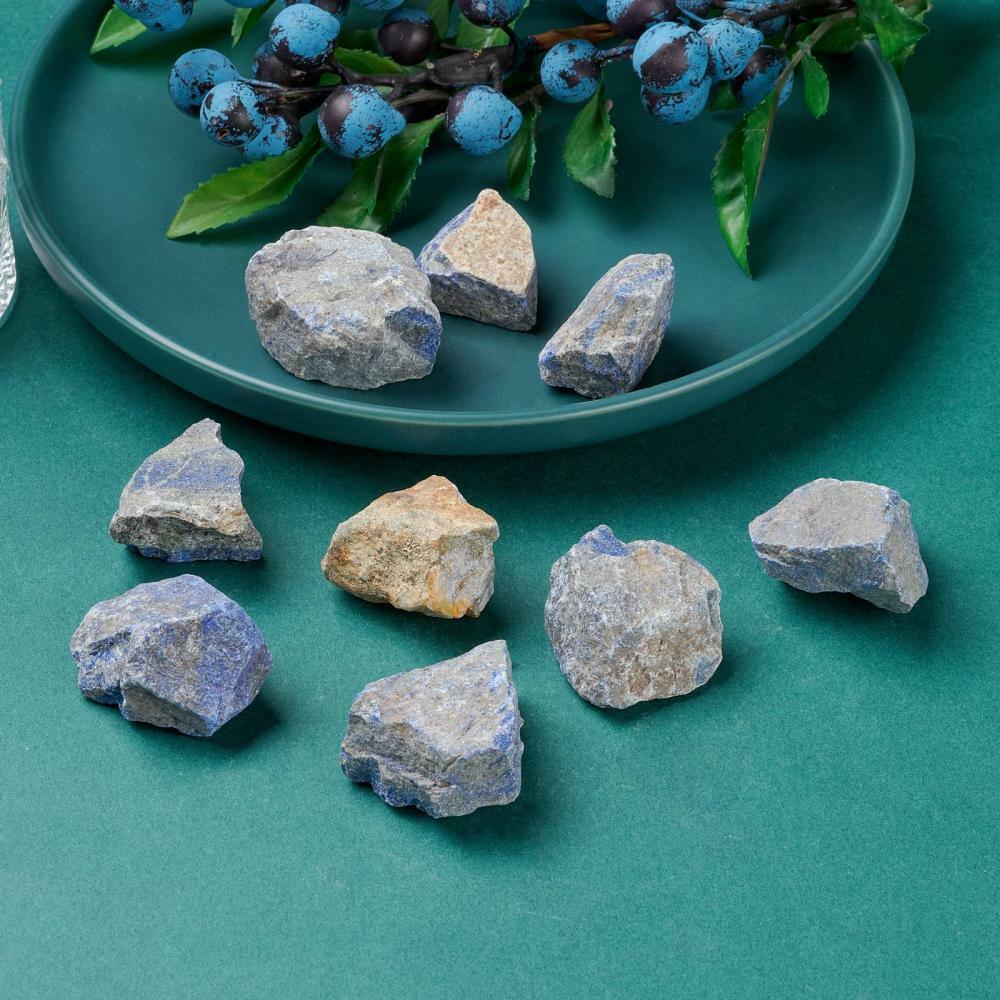 Luonnonkivi, GODDESS COLLECTION|Rouhea raakapala lapis lazulia