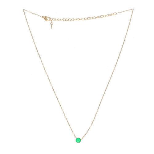 Kaulakoru, BOHM PARIS|Collier Sohan -neonvihreä kristalli