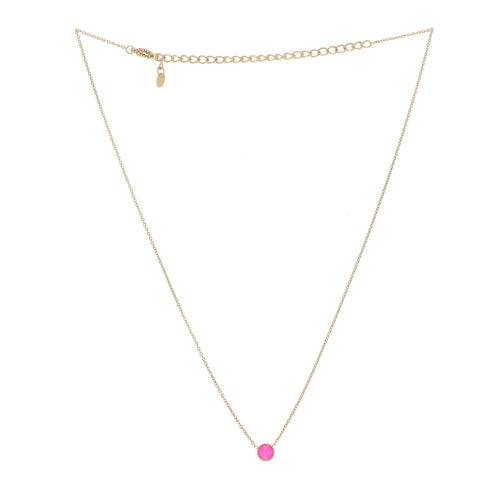 Kaulakoru, BOHM PARIS|Collier Sohan -neonpinkki kristalli