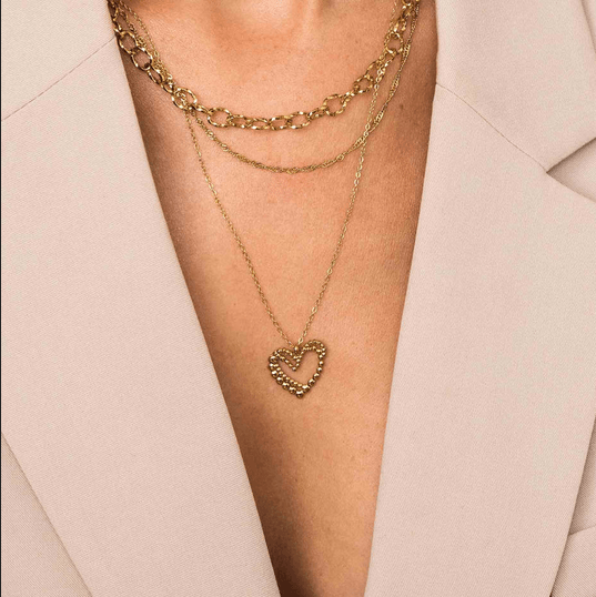 Kaulakoru, BOHM PARIS|Collier Taline -sydänkaulakoru (kulta)
