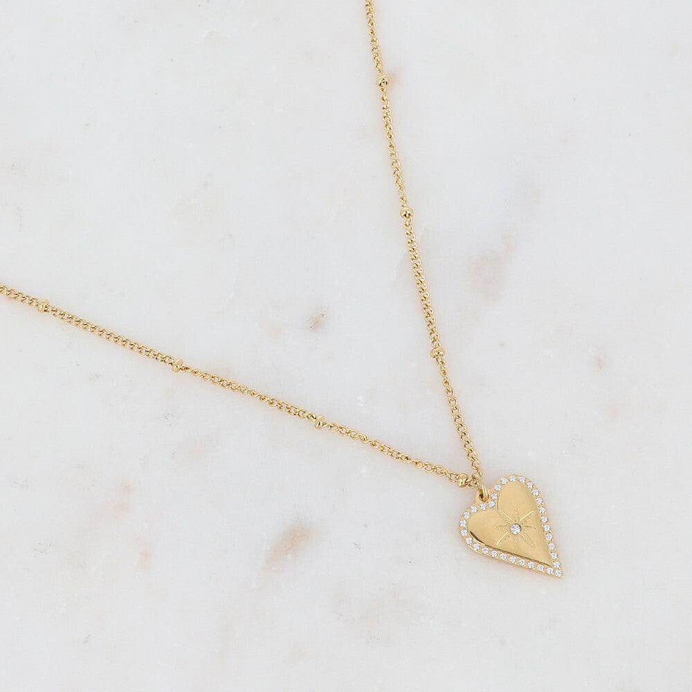 Kaulakoru, BOHM PARIS|Collier Tasha -sydänkaulakoru (kulta)