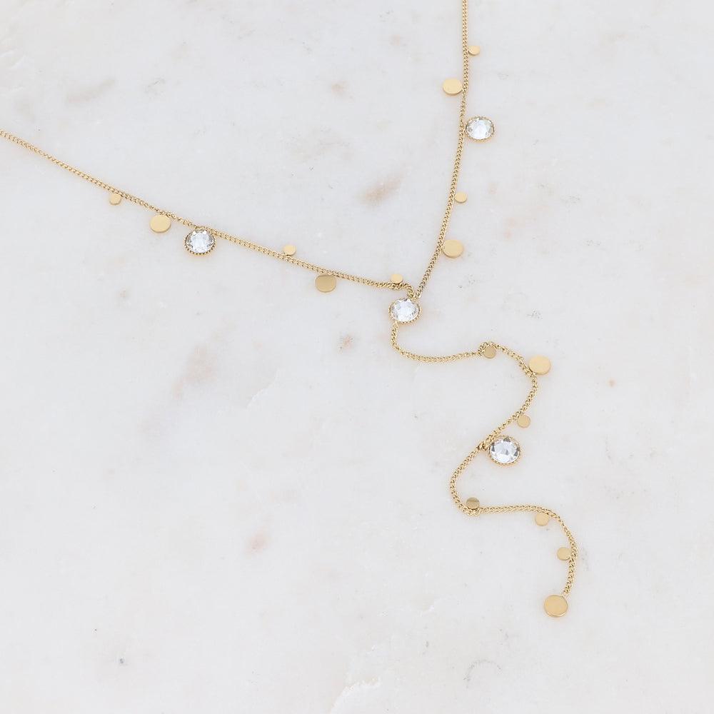 Kaulakoru, BOHM PARIS|Collier Khalissa -kirkas Y-kaulakoru (kulta)