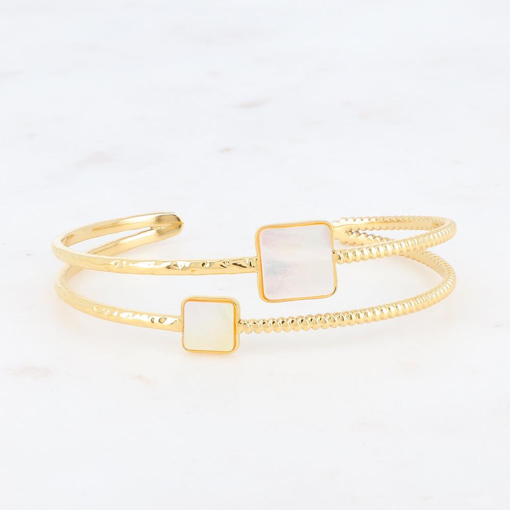 BOHM PARIS|Bracelet Nesma -helmiäissimpukka rannekoru