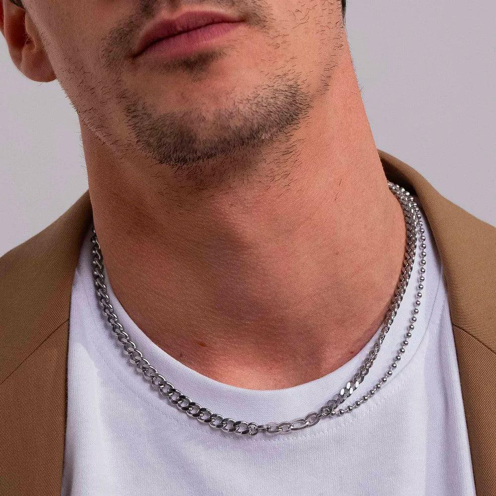 BOHM PARIS Stockholm|Collier Morgan -kirurginteräsketju