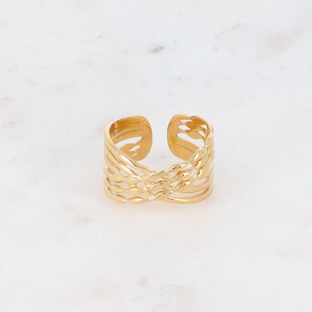 BOHM PARIS|Bague Wendy -kirurginterässormus (kulta)