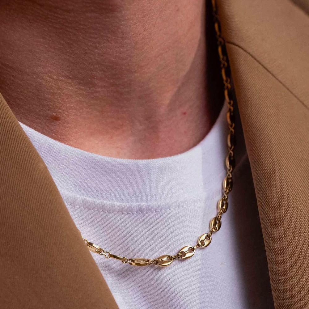 BOHM PARIS Stockholm|Collier Loan -kirurginteräsketju (hopea)