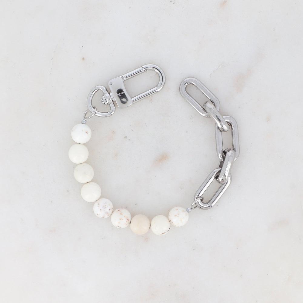 BOHM PARIS Stockholm|Bracelet Kelly -kirurginteräsrannekoru (hopea)
