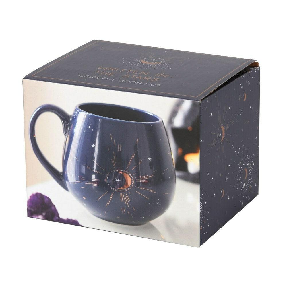 Muki, Crescent Moon Mug -tummansininen kuunsirppi muki