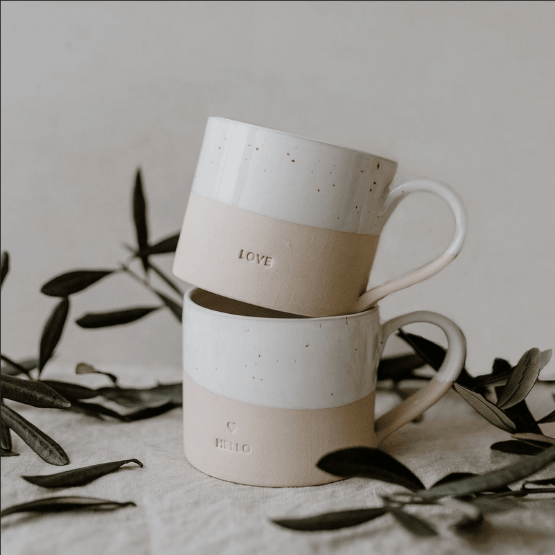 Muki, No Bad Days Mug -käsintehty tekstimuki