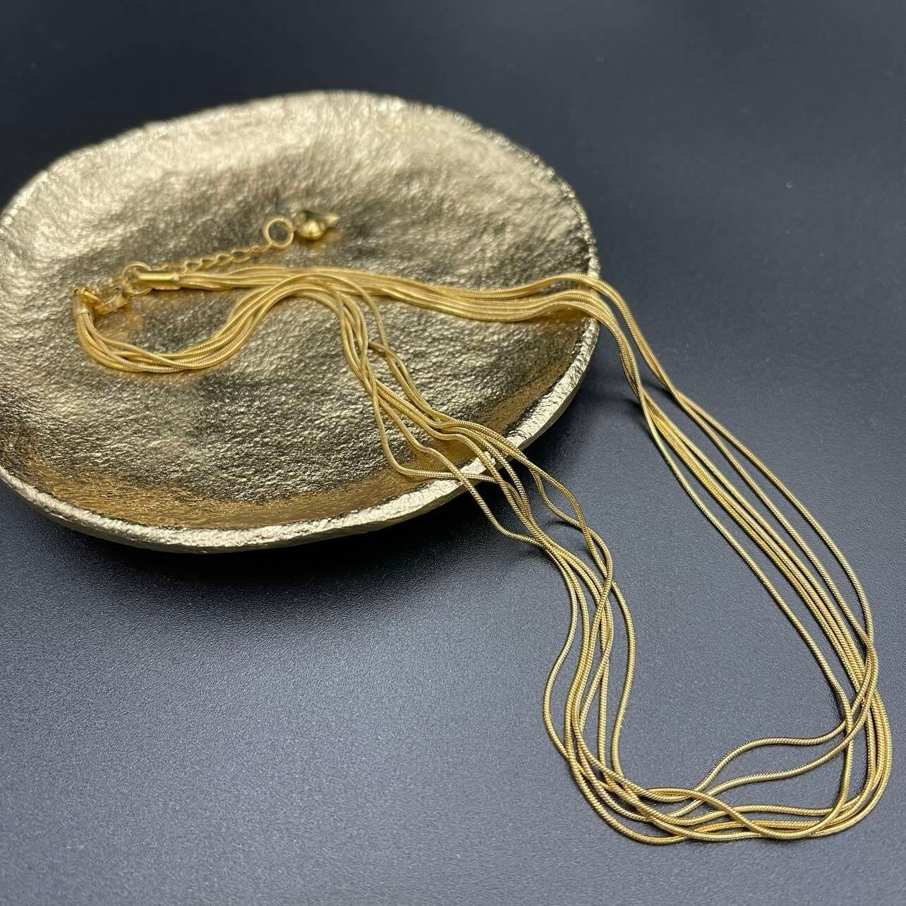 HABAHA Paris|Faye Chain in Gold -kirurginteräksinen käärmeketju