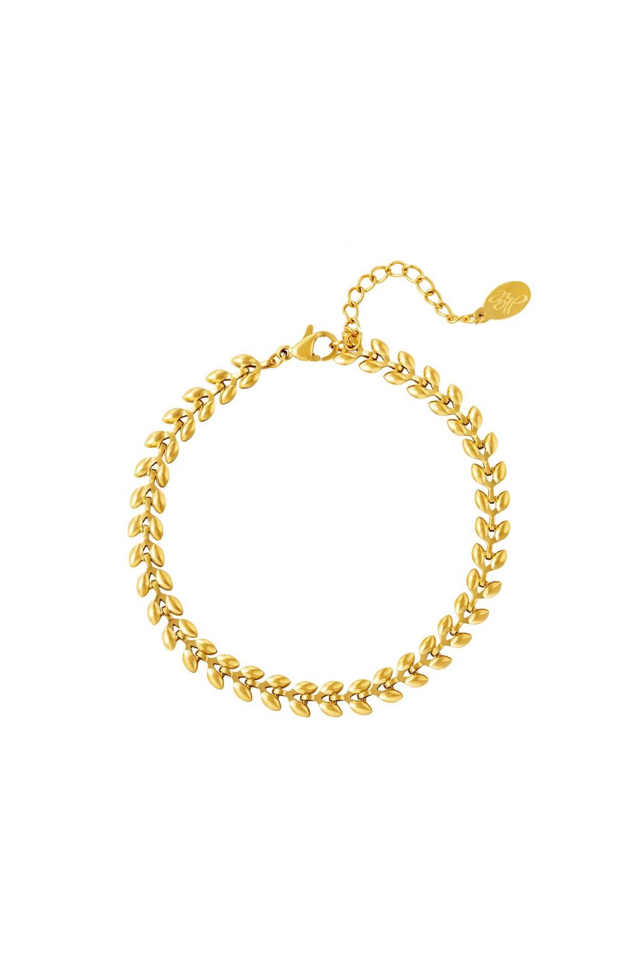 FRENCH RIVIERA | Ivy Gold -ketjumainen kirurginteräsrannekoru