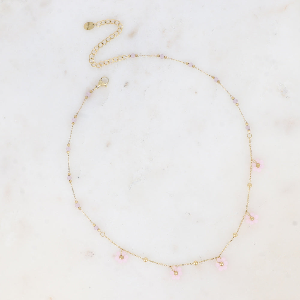 BOHM PARIS | Collier Ambérine - turquoise stone necklace