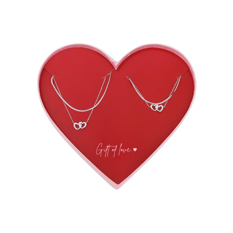 FRENCH RIVIERA | Gift of Love -korusetti Élina (hopea)