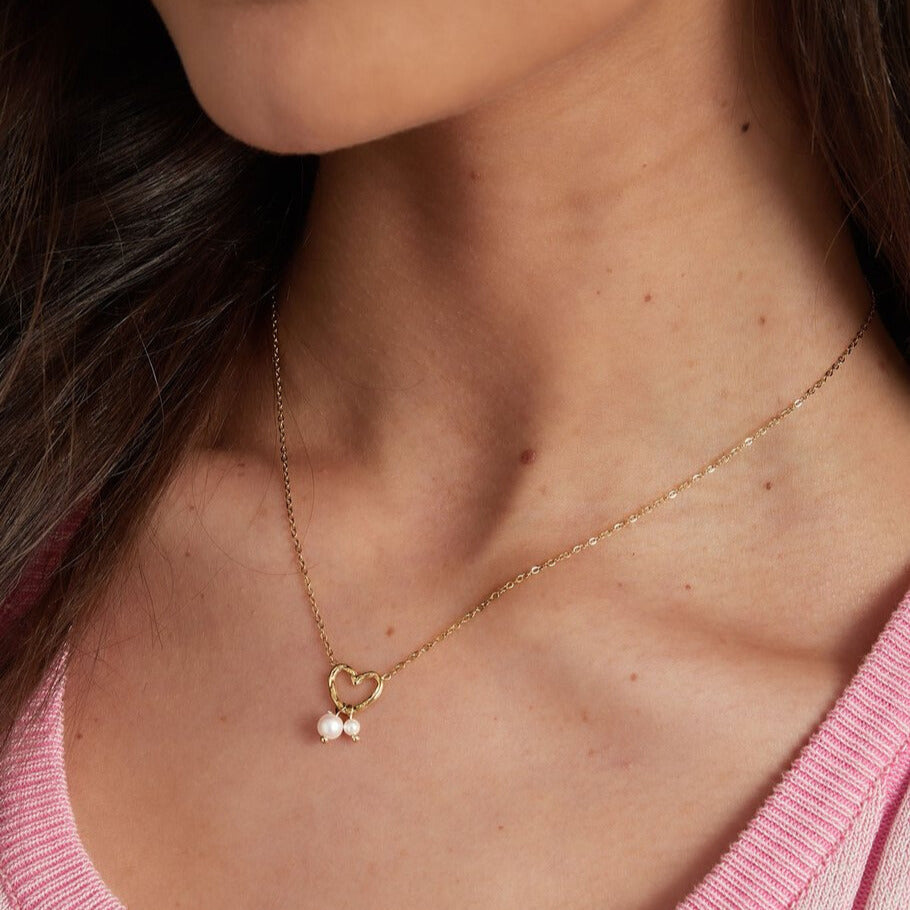 French Riviera | My Darling – sydänkaulakoru kirurginterästä (kulta) (Kopio)