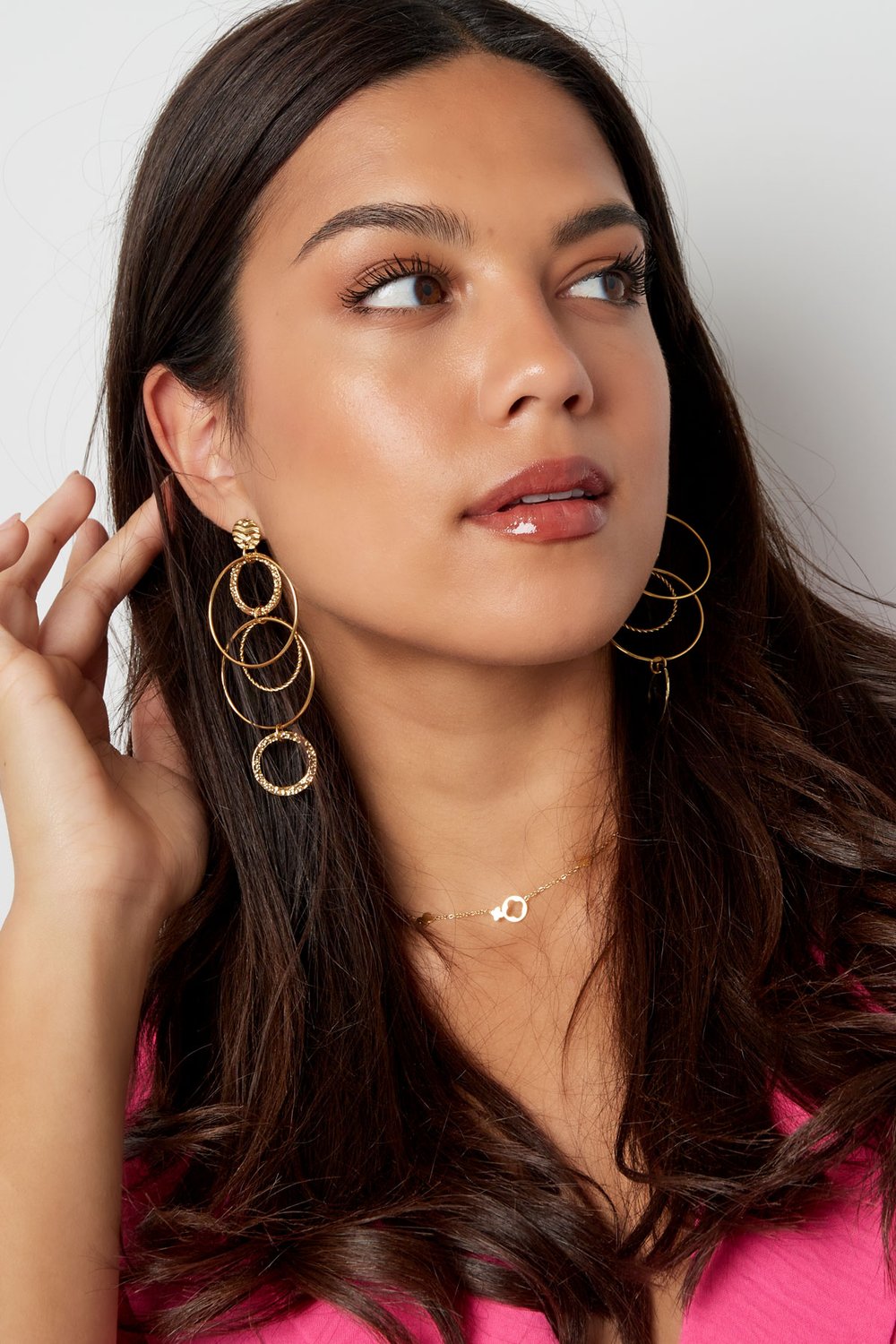 FRENCH RIVIERA | After Dark -kirurginteräksiset statementkorvakorut