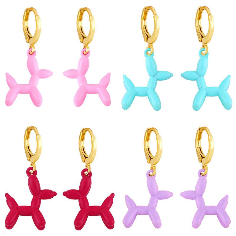 Korvakorut, Balloon Dog -koirakorvakorut (musta)