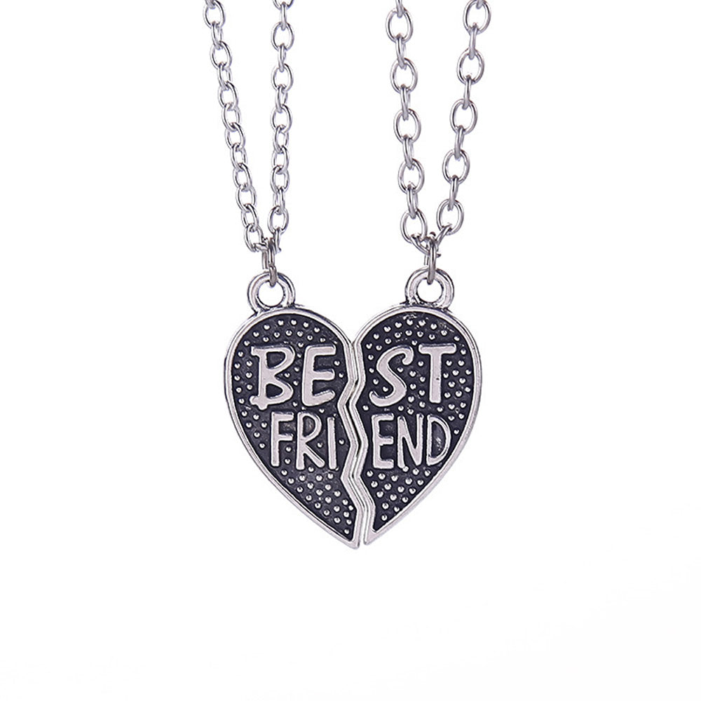 Best Friends | Together Hearts – sydämenmuotoinen ystävyyskaulakoru