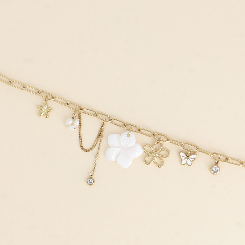 BOHM PARIS | Collier Ambérine - turquoise stone necklace