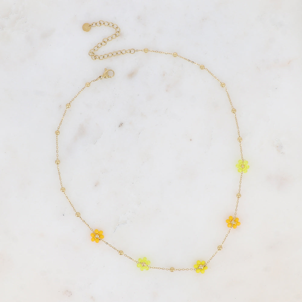 BOHM PARIS | Collier Ambérine - turquoise stone necklace