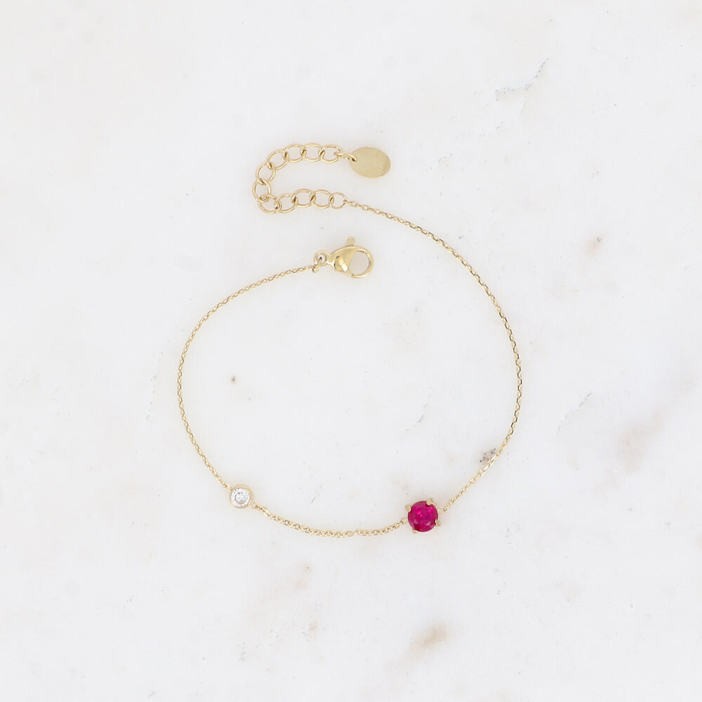BOHM PARIS | Collier Ambérine - turquoise stone necklace