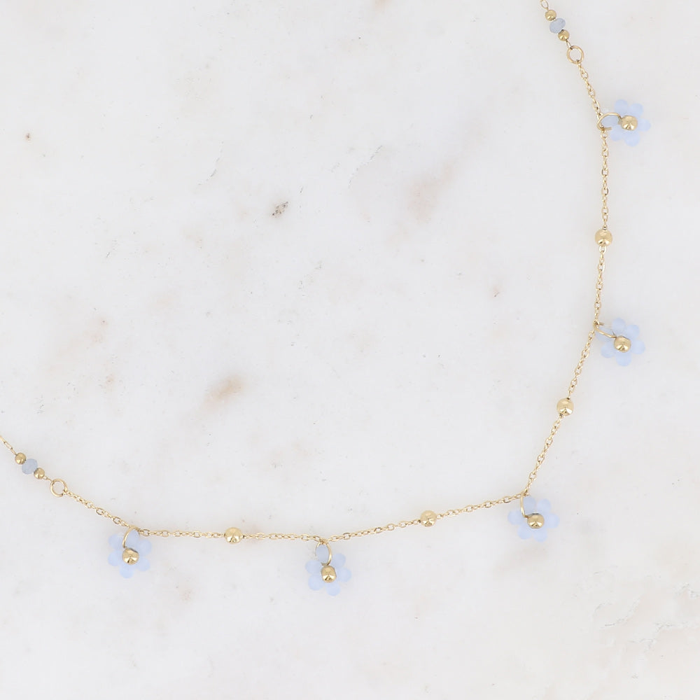 BOHM PARIS | Collier Ambérine - turquoise stone necklace