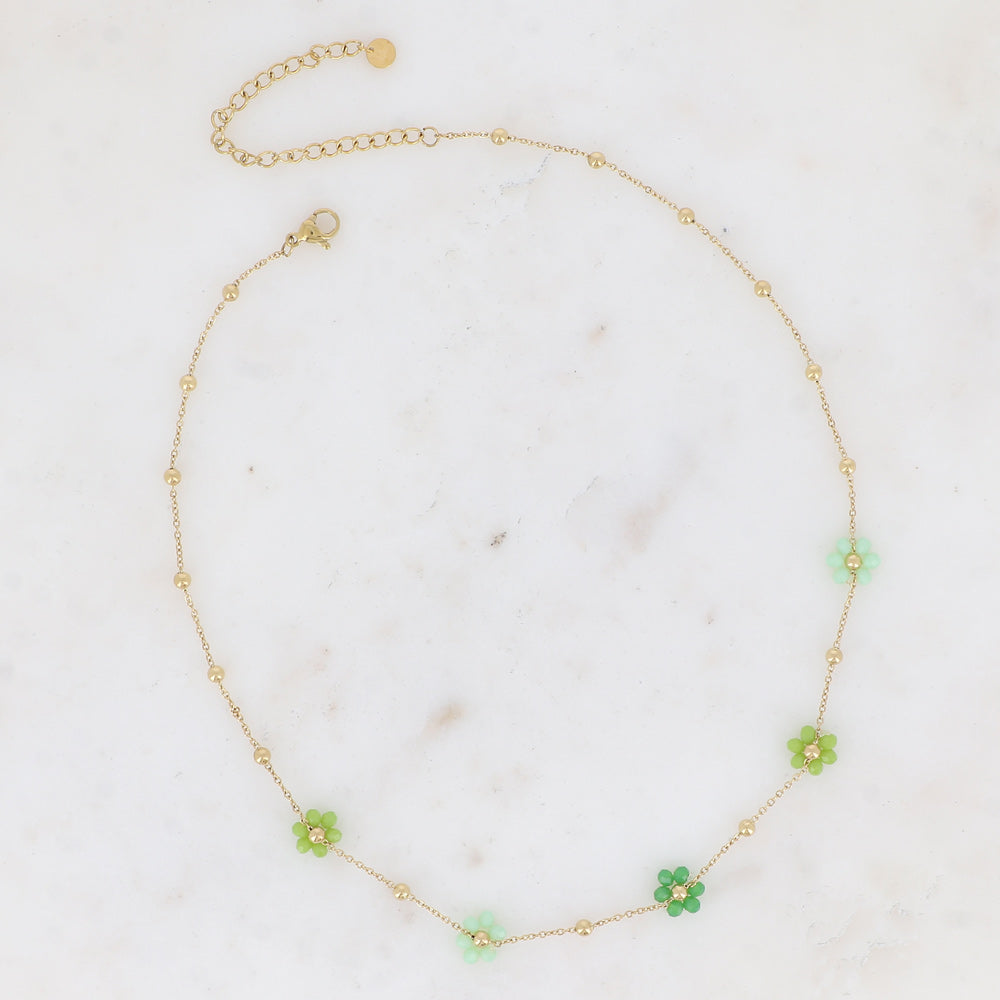 BOHM PARIS | Collier Ambérine - turquoise stone necklace
