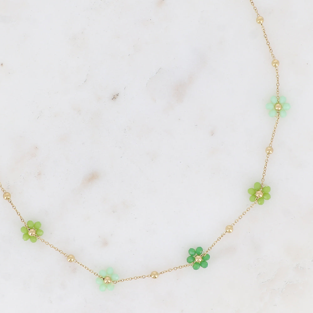 BOHM PARIS | Collier Ambérine - turquoise stone necklace