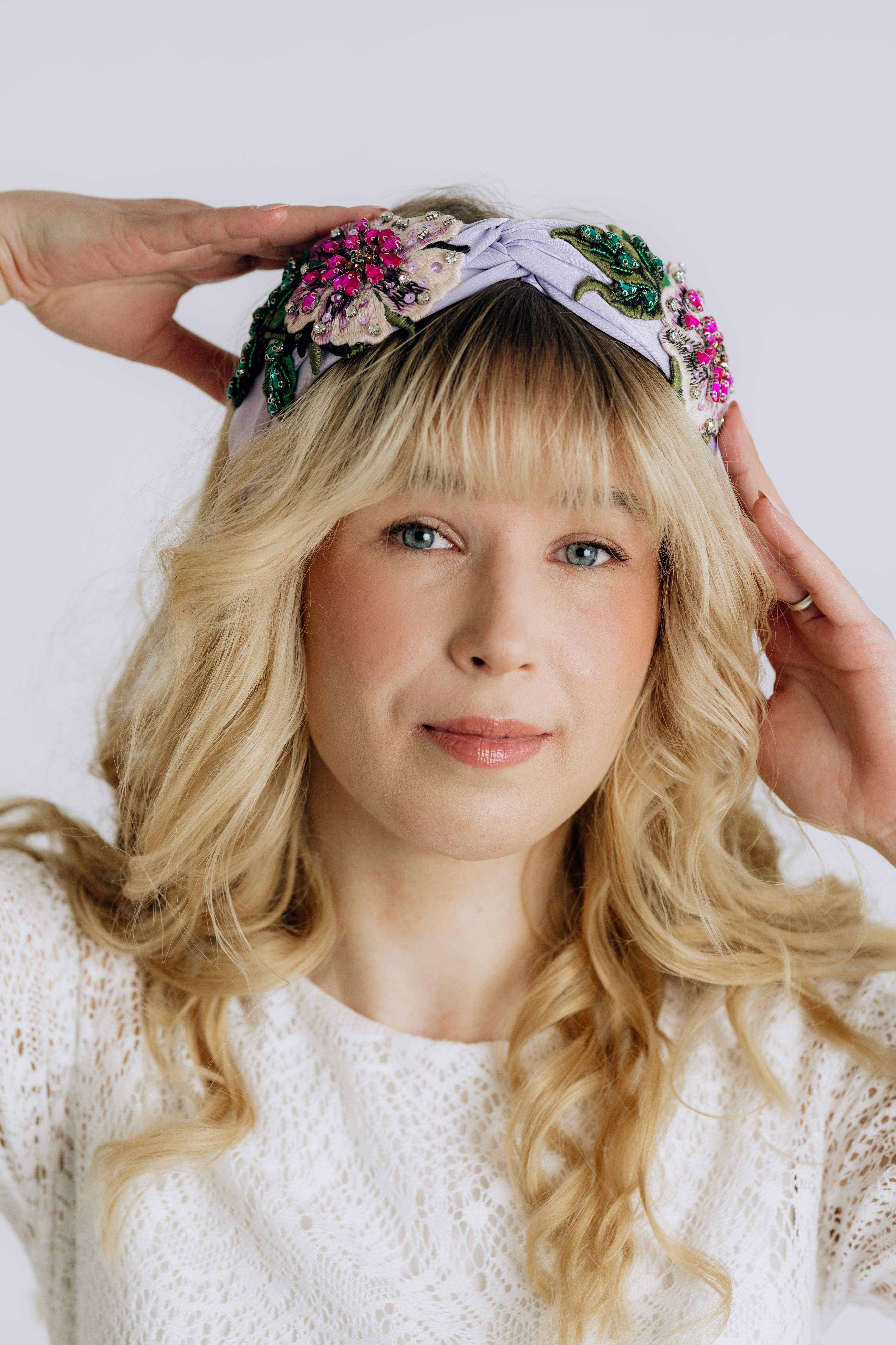 Flower crown | SUGAR SUGAR, Vintage Roses -multicolored flower headband