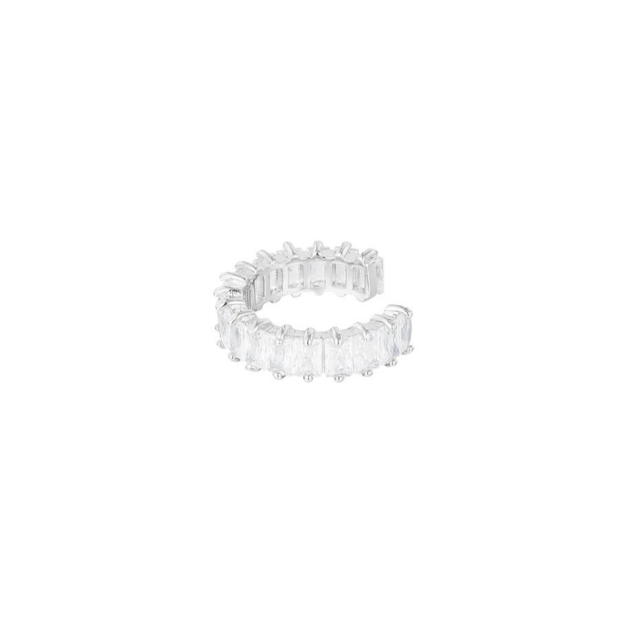 FRENCH RIVIERA | Monaco Glow -hopeanvärinen ear cuff