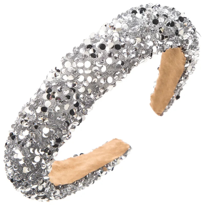 SUGAR SUGAR®, Rylee Hairband - sparkly silver headband