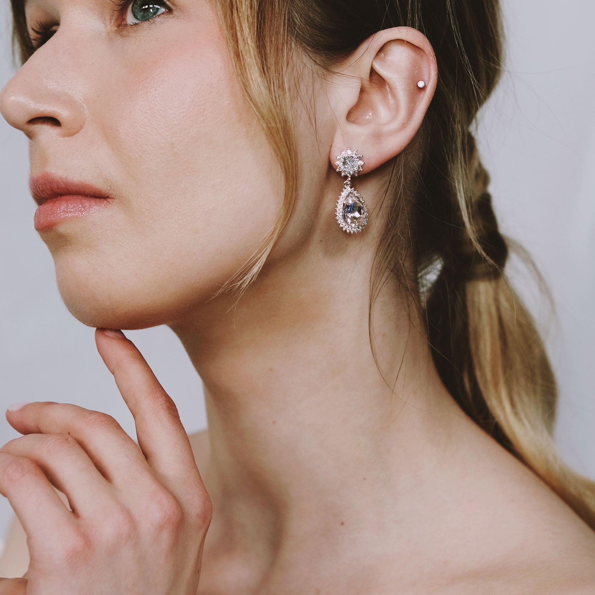 FRENCH RIVIERA | Amour Coeur Mini – heart earrings 