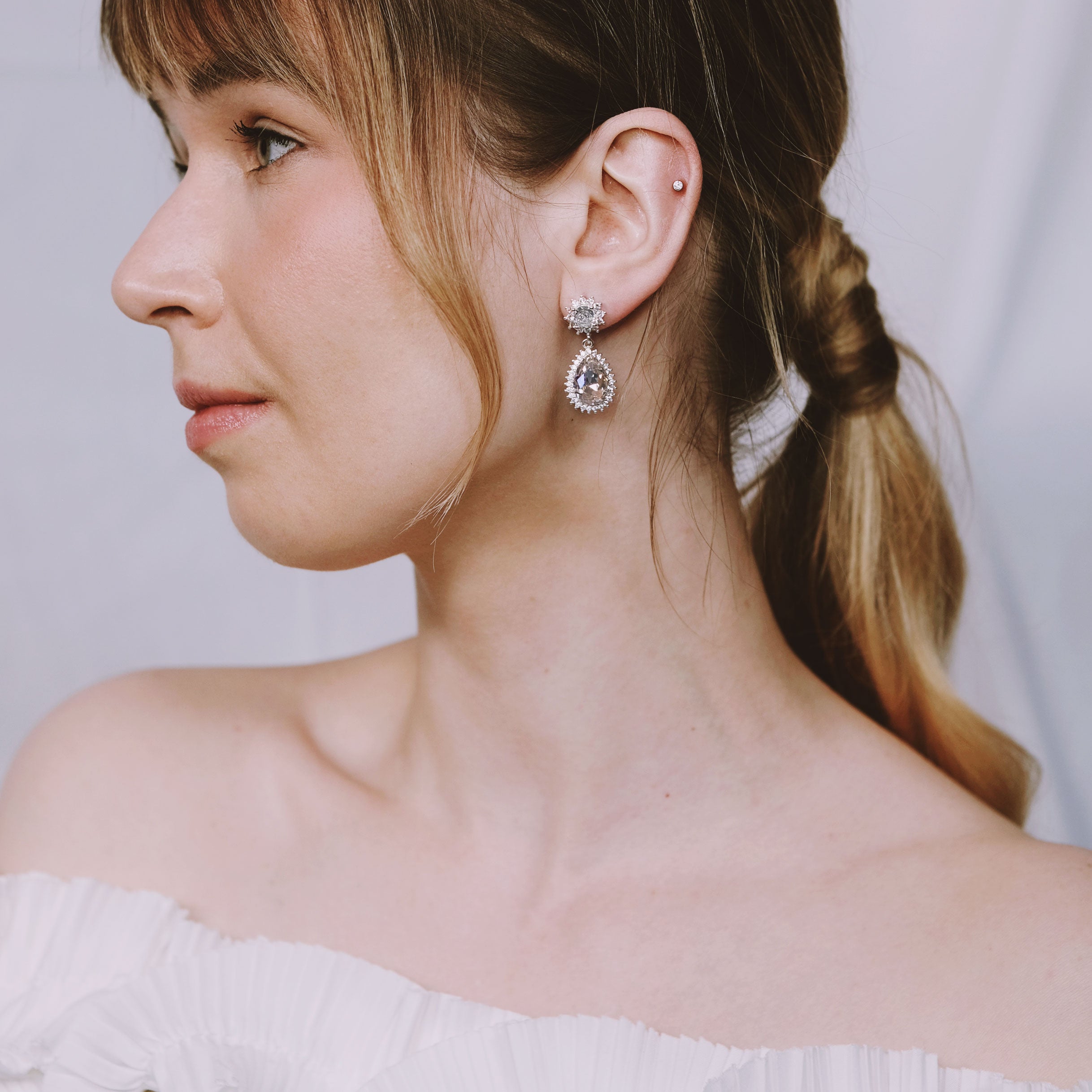 FRENCH RIVIERA | Amour Coeur Mini – heart earrings 