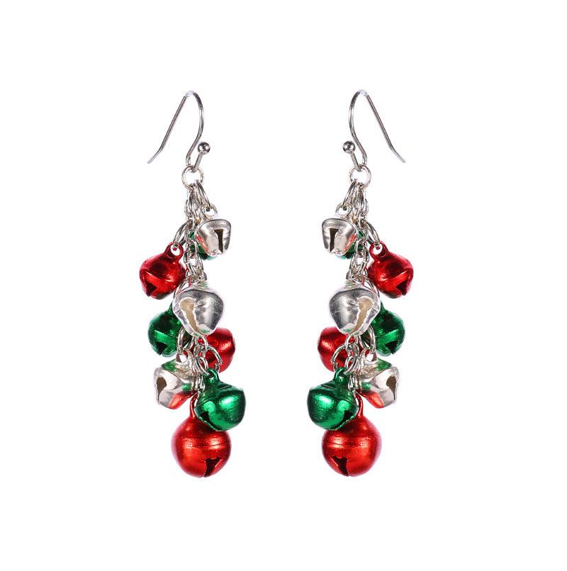 Christmas jewelry set, decorated with Jingle Bells