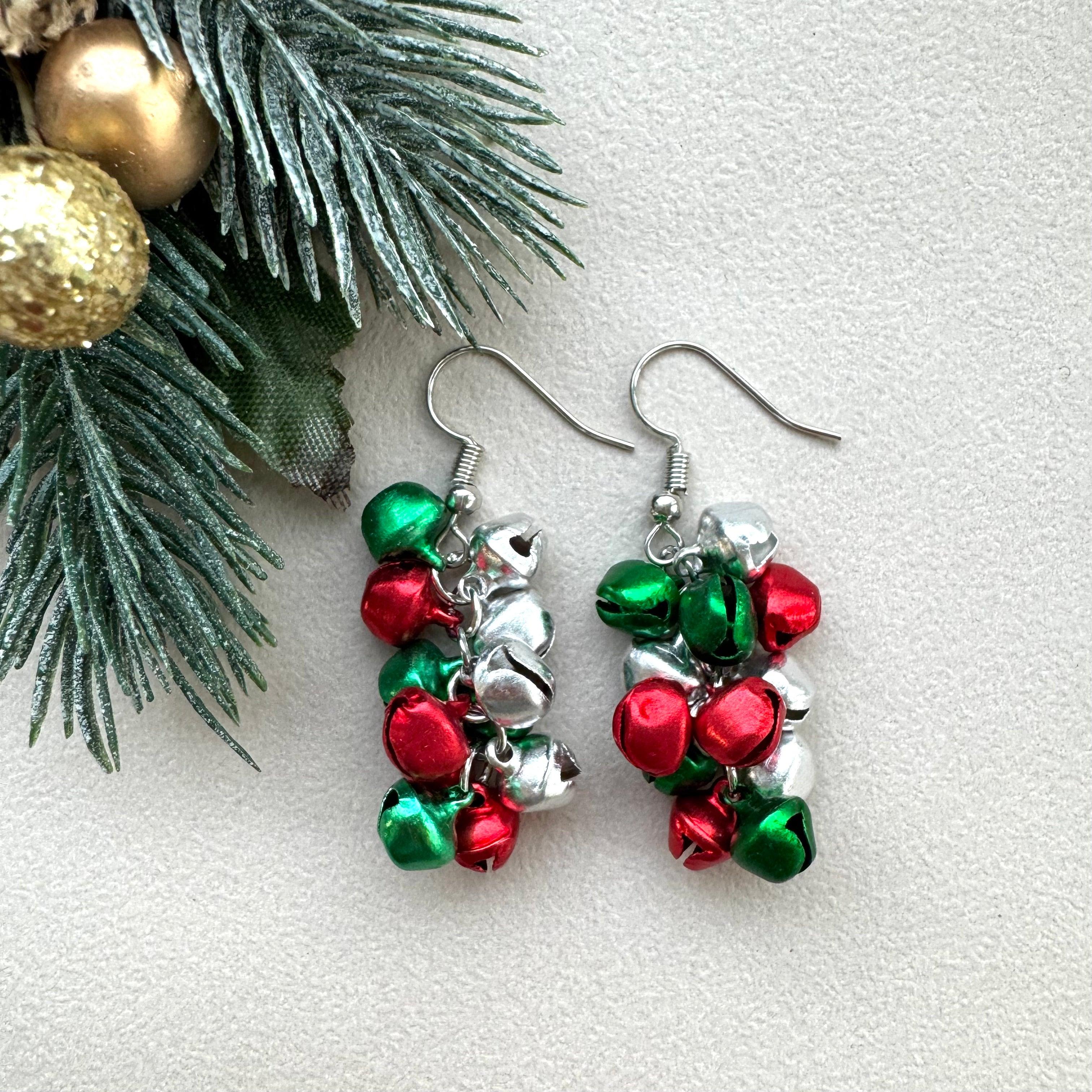 Christmas earrings, Do They Know It's Christmas? - colorful earrings