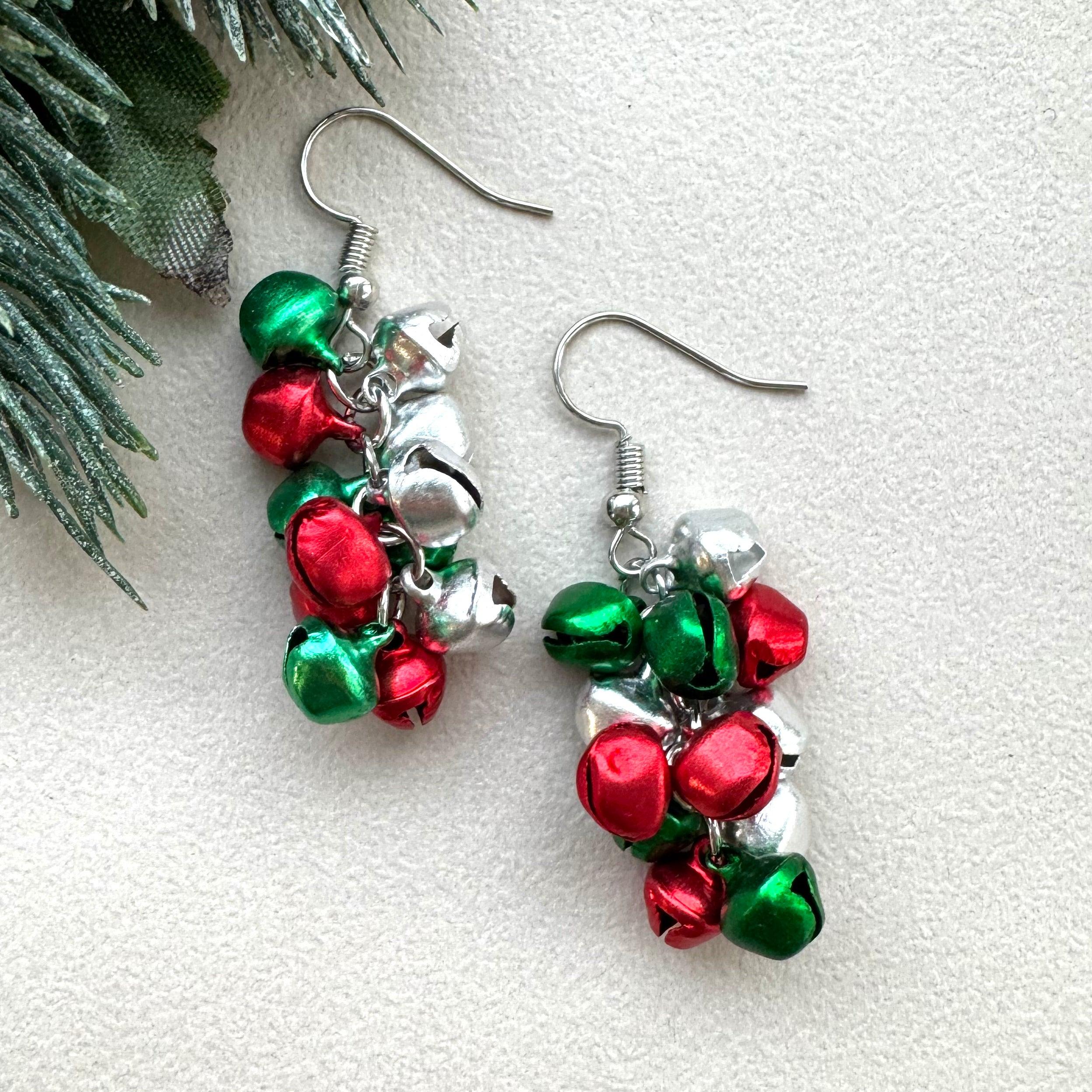 Christmas earrings, Do They Know It's Christmas? - colorful earrings