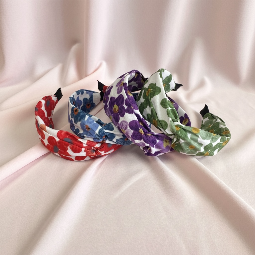 SUGAR SUGAR® | Meadow Garden COMFY – joustava hiuspanta (violetti)