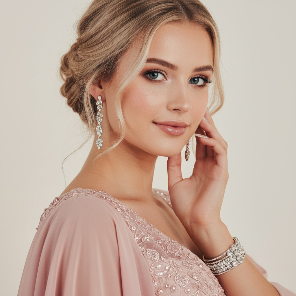 FRENCH RIVIERA | Selina Earrings -kirkkaat juhlakorvakorut (kulta)