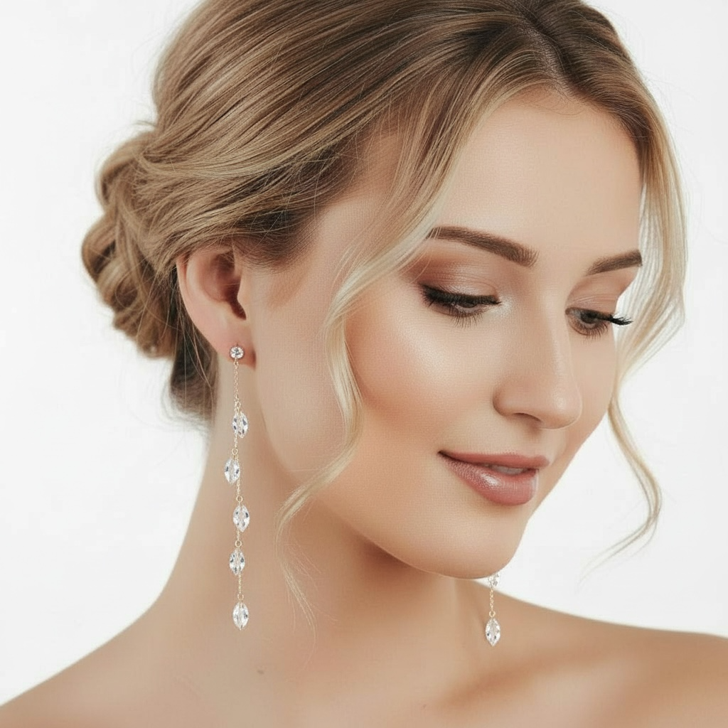 FRENCH RIVIERA | Julie Earrings -kirkkaat juhlakorvakorut