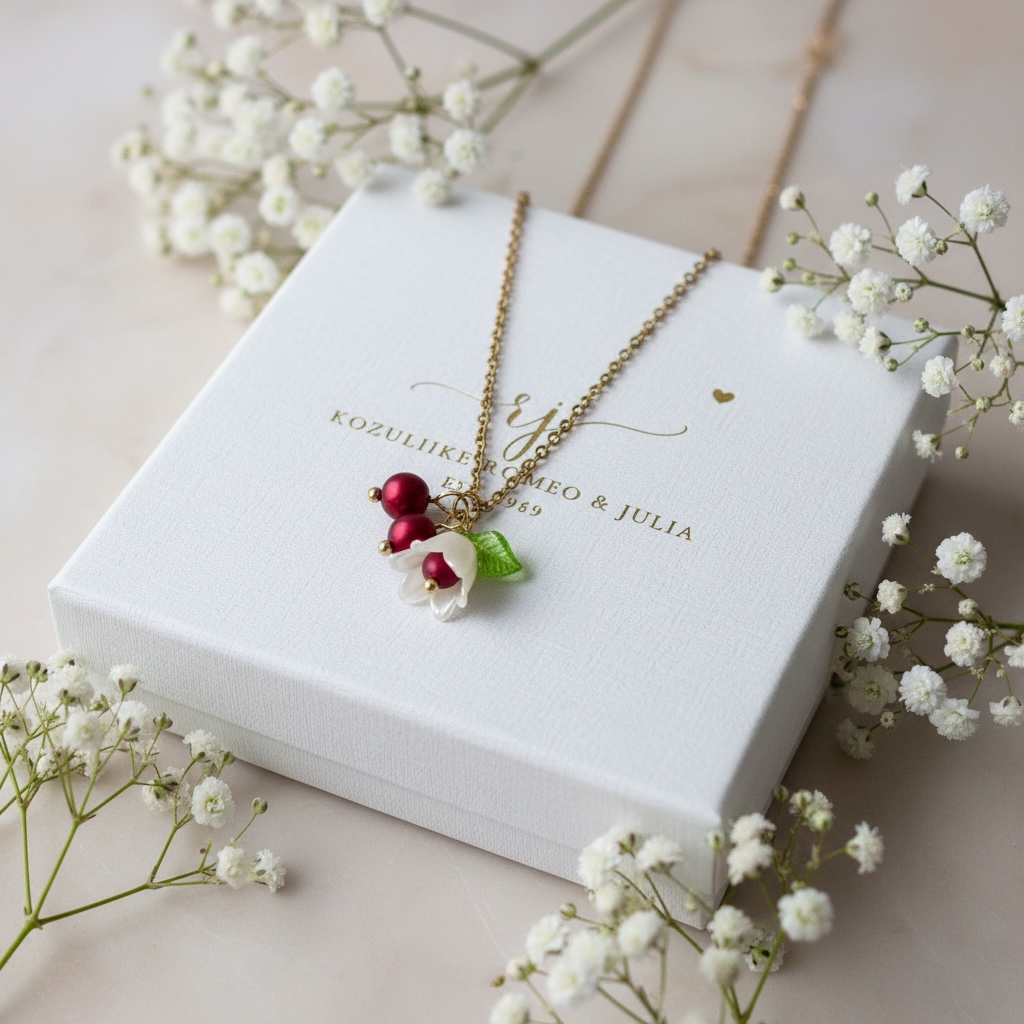 Floréa joulumarja -käsintehty kukkakaulakoru