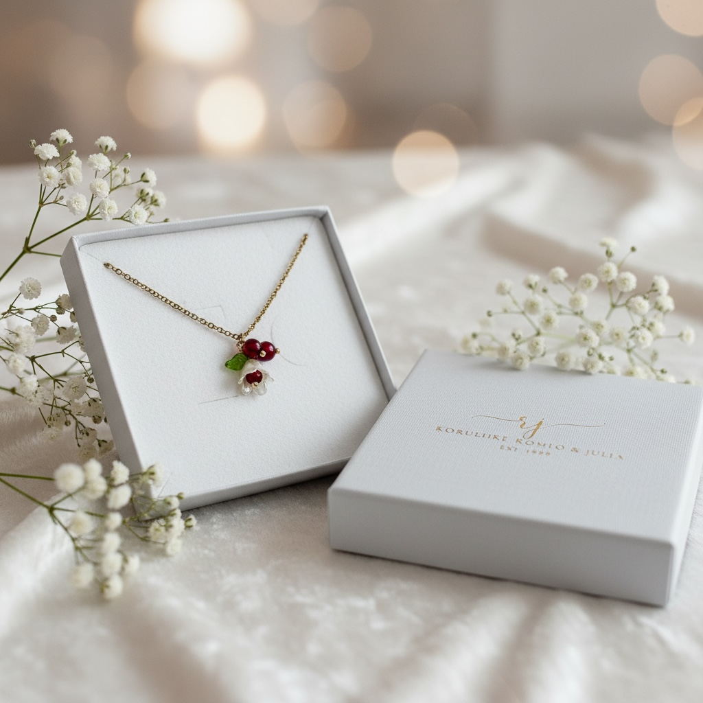 Floréa joulumarja -käsintehty kukkakaulakoru