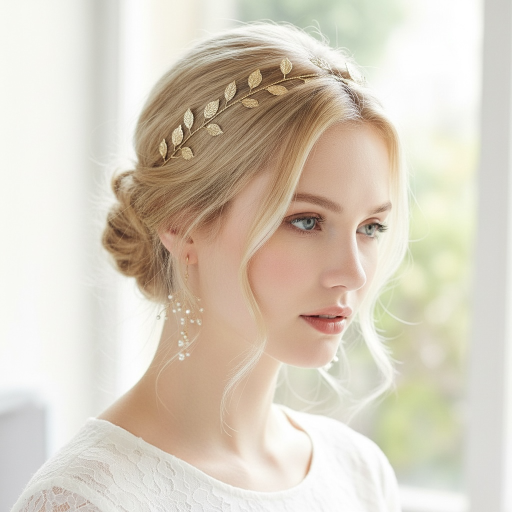 Hiuskoru, panta/ROMANCE, Minimalistic Gold Twine