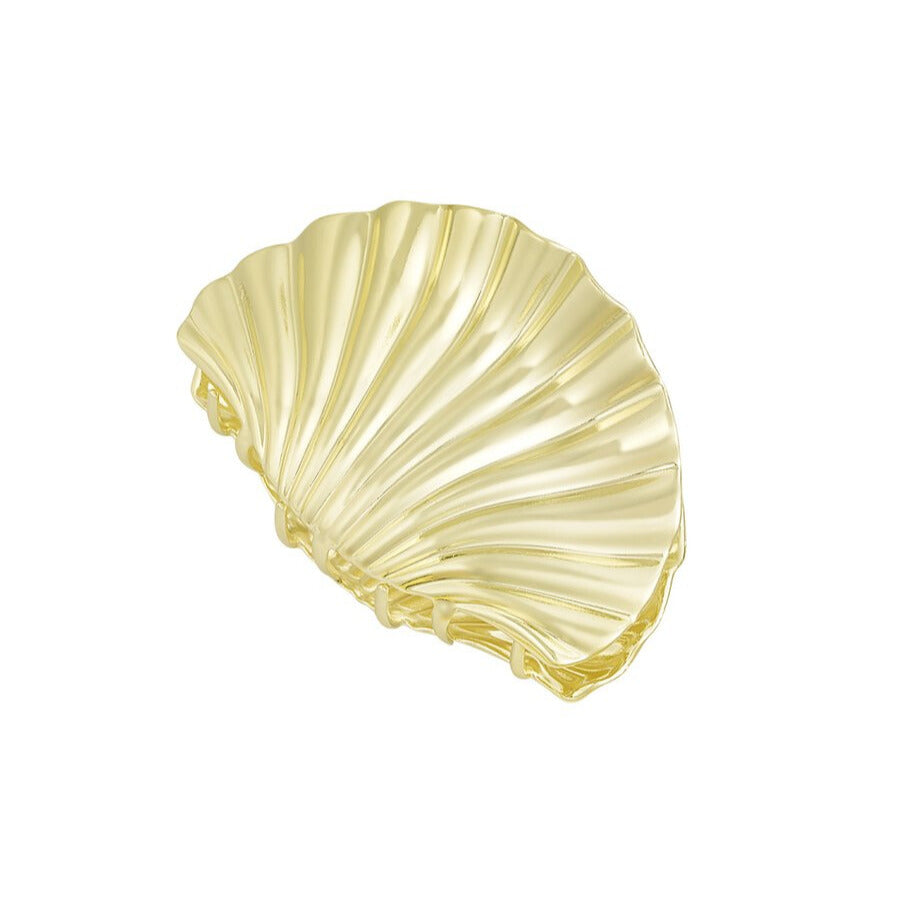 SUGAR SUGAR® | Shell Glow – simpukanmuotoinen hiussolki (kulta)