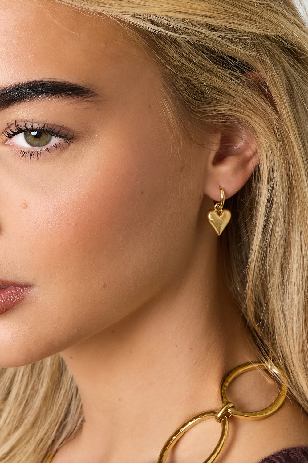 FRENCH RIVIERA | Amour Coeur Mini – sydänkorvakorut