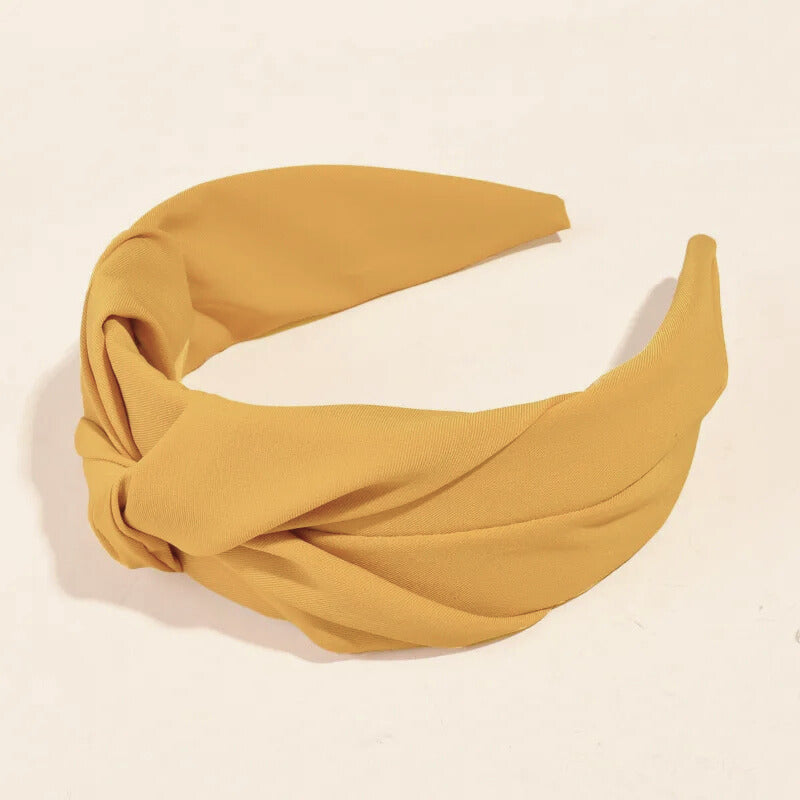 SUGAR SUGAR®, New York Hairband -murretun keltainen hiuspanta (comfy)