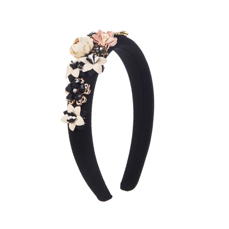 Flower crown | SUGAR SUGAR, Vintage Roses -multicolored flower headband